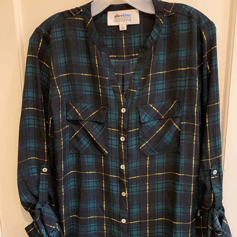 Alice Blue Blouse